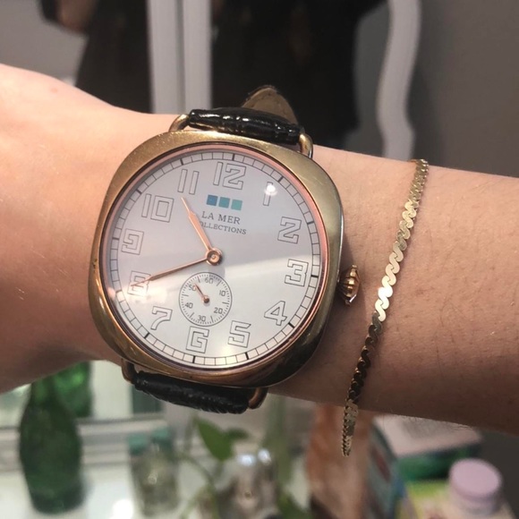 Antique leather strap watch - Picture 2 of 3